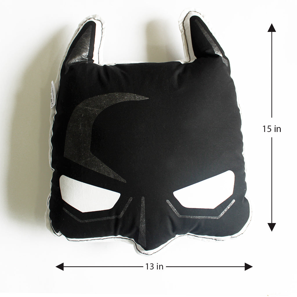 Official Batman Mask Shape Cushion for Boys & Girls (Can be Personalised)