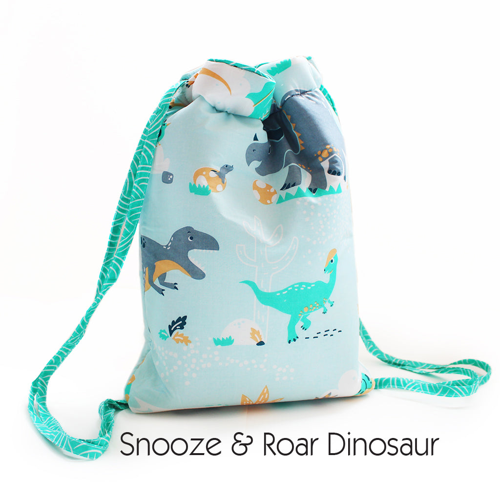 Set of 2 Drawstring Bags with Waterproof Lining - Any 2 of Your Choice