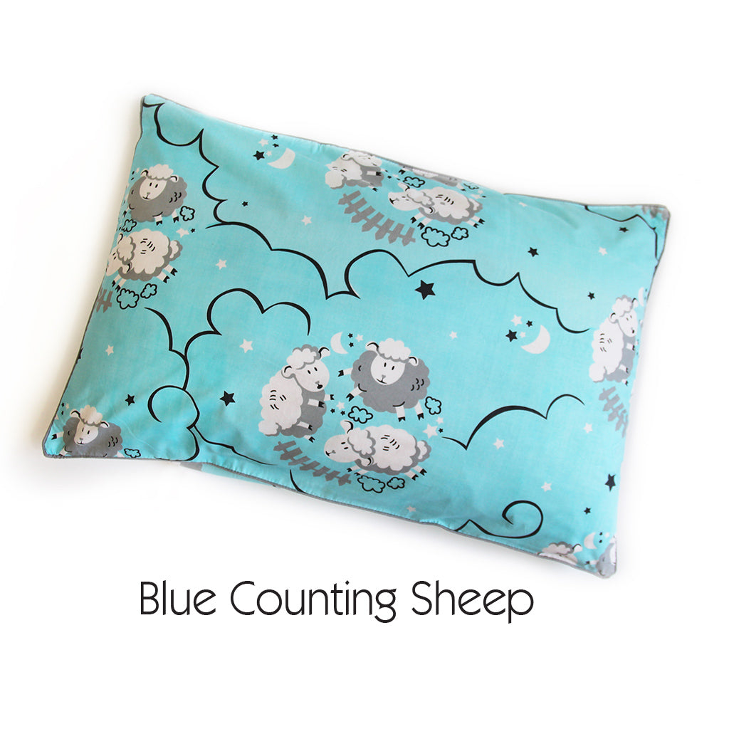 100% Cotton Single Pillow Cover with Piping (PILLOW NOT INCLUDED)  || Fits All Standard Size Pillows, Back Flap Closure